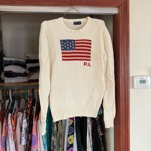 Ralph Lauren Flag Sweater